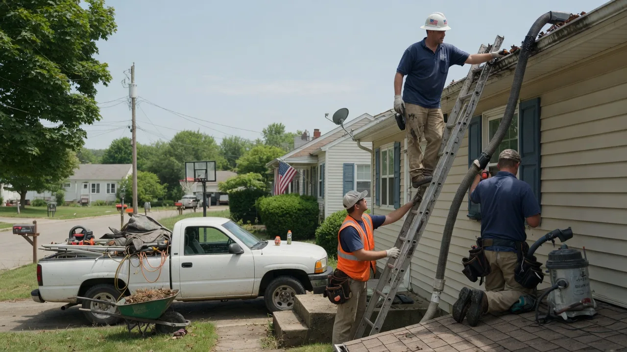 Gutter Installation in Roundhead, OH near me